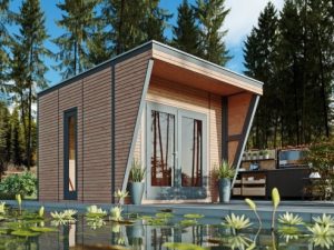 Joda Gartenhaus LINZ EH 32/32 Flachdach / EPDM-Folie