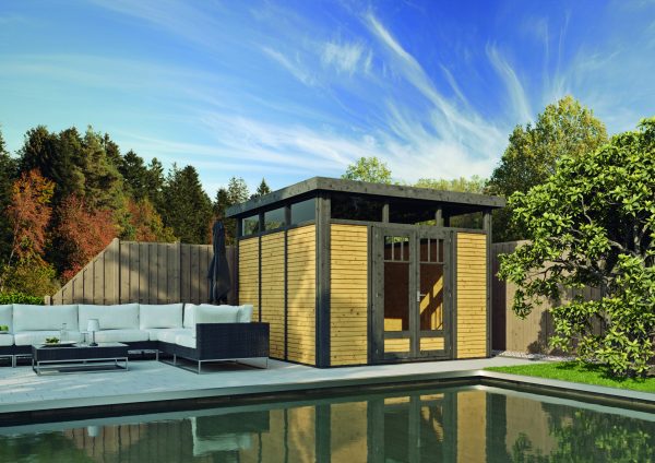 Joda Gartenhaus RANTUM 30/30 Flachdach / EPDM-Folie