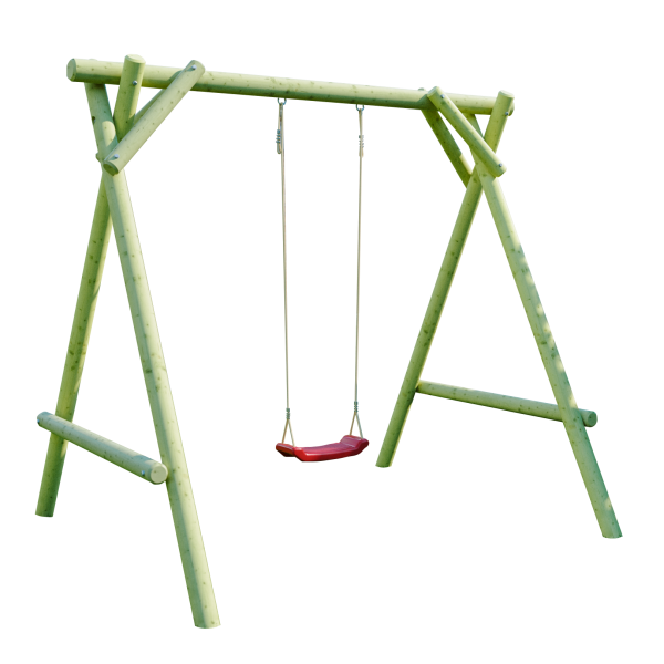 Einzelschaukel "Lina" 250x205x226 cm Nadelholz KDI, TÜV-geprüft VE = 010
