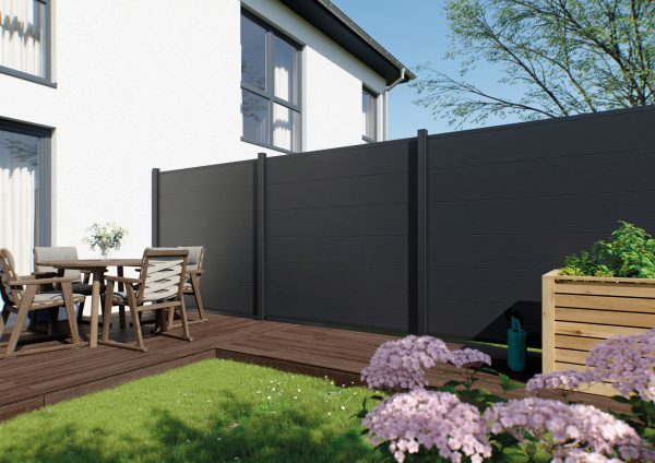 Kingston Systemzaun PVC II dekor 178x175 cm, 6 St. PVC-Paneele je 280 mm VE = 000 – Bild 12