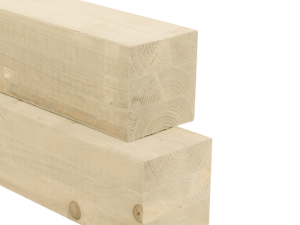BSH Fichte 10x10 cm 8,00 m - Stangenware GL 24c Si, nach DIN EN 14080: 2013 ca. 40 mm Lamellenstärke