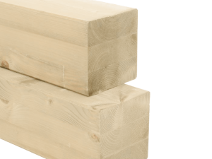 BSH Fichte 12x12 cm 8,0 m - Stangenware GL 24c Si, nach DIN EN 14080: 2013 ca. 40 mm Lamellenstärke