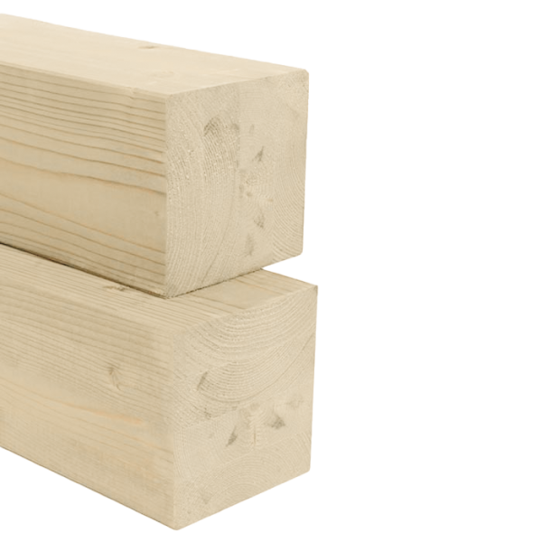 BSH Fichte 14x14 cm 8,0 m - Stangenware GL 24c Si, nach DIN EN 14080: 2013 ca. 40 mm Lamellenstärke