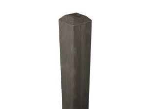 90x90 mm Leimholzpf. Fichte Granit 1,20 m, Pyramidenstumpf VE = 050