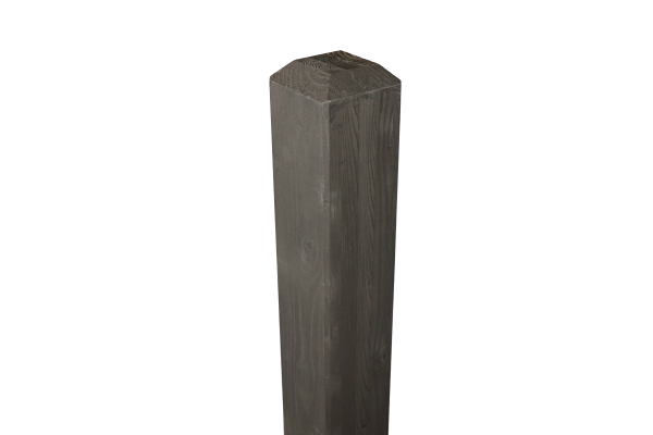 90x90 mm Leimholzpf. Fichte Granit 1,20 m, Pyramidenstumpf VE = 050