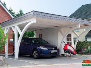 JODA Carport Pfostenbogen 11x11 r=200 cm Select-Serie, lose ohne Statik