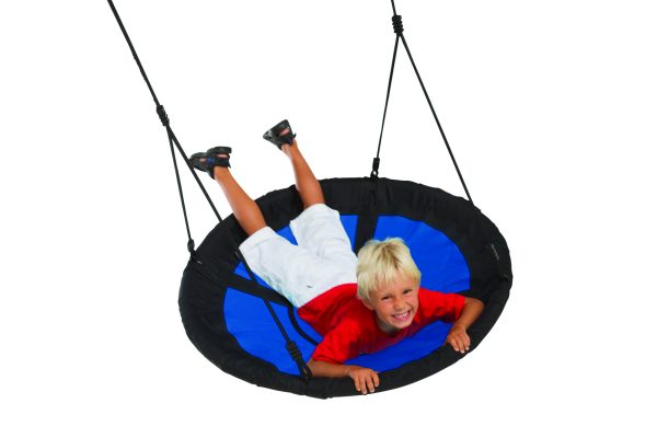 Nestschaukel, Blau/Schwarz Ø98 cm, wasserabweisendes Material VE = 004