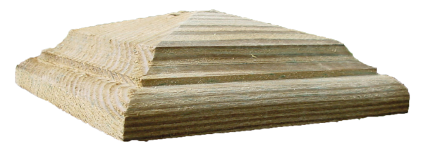Abdeckplatte profiliert 90 x 90 mm KDI grün VE = 030