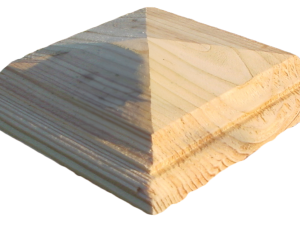 Abdeckplatte profiliert 90 x 90 mm Lärche natur VE = 030