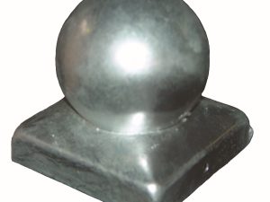 Pfostenkappe Kugelkopf 91 x 91 mm verzinkt
