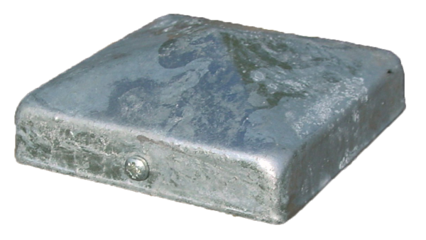 Metall-Abdeckplatten 91 x 91 mm verzinkt VE = 030