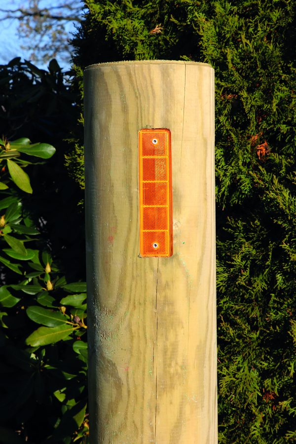 Reflektor eckig 180 x 40 mm Orange/Gelb VE = 000 – Bild 2