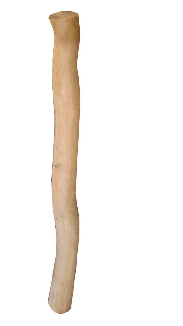 Robinien-Rundholz, Länge 3 m, Ø10-12 cm naturgewachsen, entsplintet, geschliffen VE = 000
