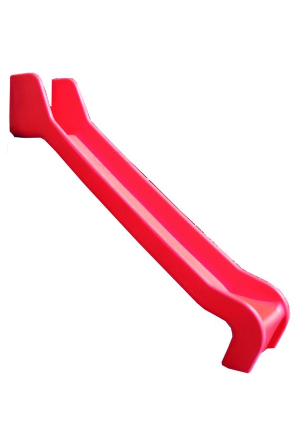 Rutschwanne aus PE-Kunststoff, rot öffentlicher Bereich, Podesthöhe 150 cm VE = 003