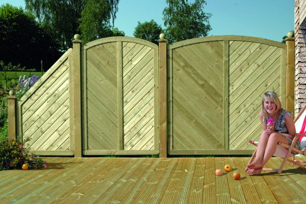 Lyon Dichtelement Fichte KDI 120x180x165 cm geschlossen VE = 006 – Bild 2