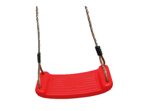 Schaukelsitz, rot 440 x 165 x 85 mm - bis 2,50 m Höhe VE = 020