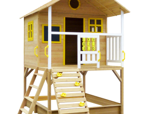 Kinderspielhaus Svante, ohne Rutsche 272x237x291 cm, Bausatz, kartonverpackt VE = 000, farbvorbehandelt