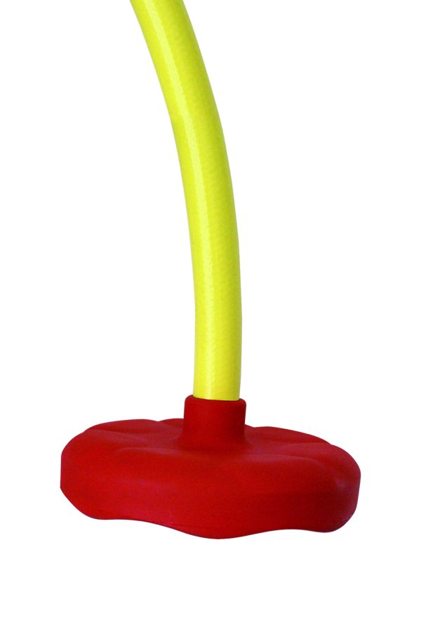 Tellerschaukel aus Gummi, rot/gelb öffentlicher Bereich - Ø 260 mm VE = 005