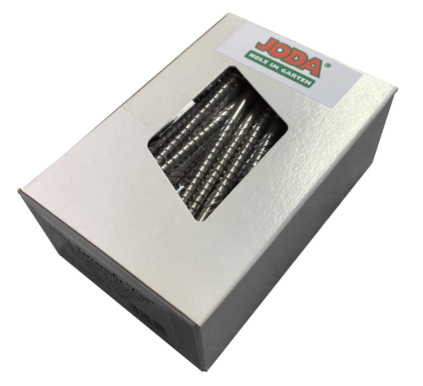 5,5x70 mm V4A Edelstahl-Schraube "Flex" zum Vorbohren (Paket a 100 Stk) VE = 020