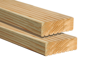 38x145 mm Lärche grob/grob 3,00 m technisch getrocknet VE = 084