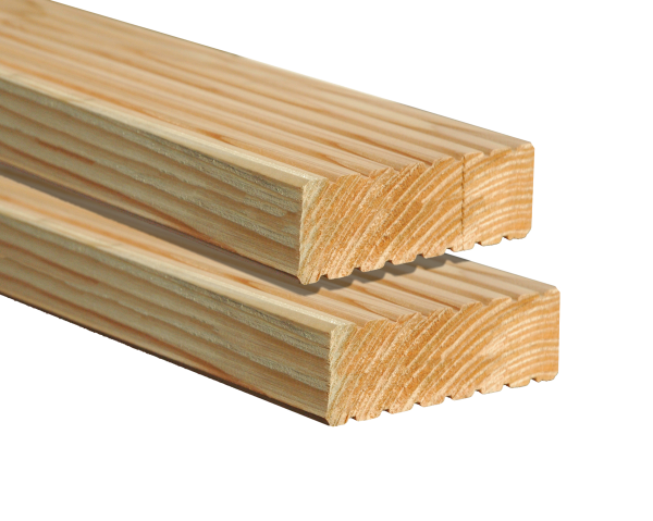 38x145 mm Lärche grob/grob 4,00 m technisch getrocknet VE = 084