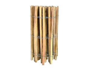 Robinien Rollzaun Lattenabstand 3-4 cm 500 x 150 cm VE = 015