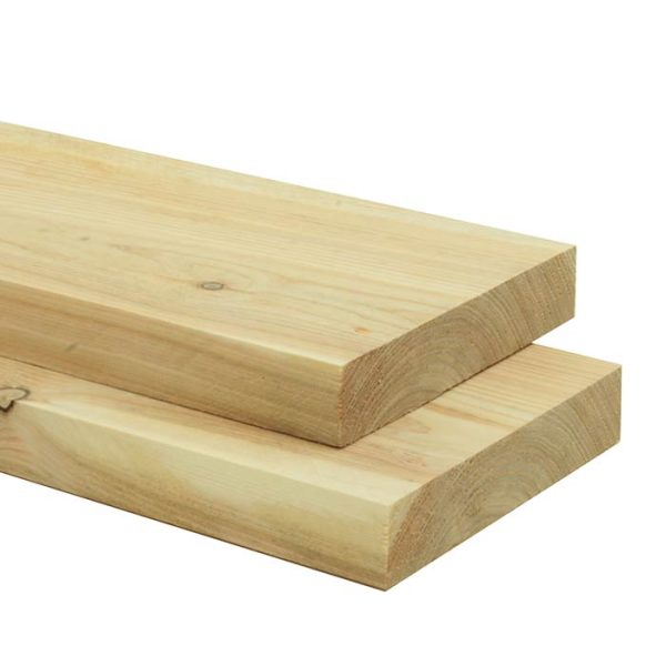 40X200 mm Lärche-Schnittholz 3,00 m sägerau VE = 050