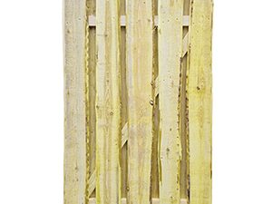 Bohlenzauntür Ponderosa, classic 100 x 180 cm VE = 006