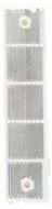 Reflektor eckig 180 x 40 mm Weiß VE = 000