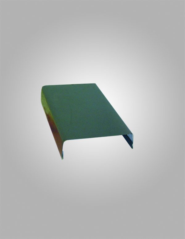 Abdeckblech für Holzblenden 30x98 mm, lackiert