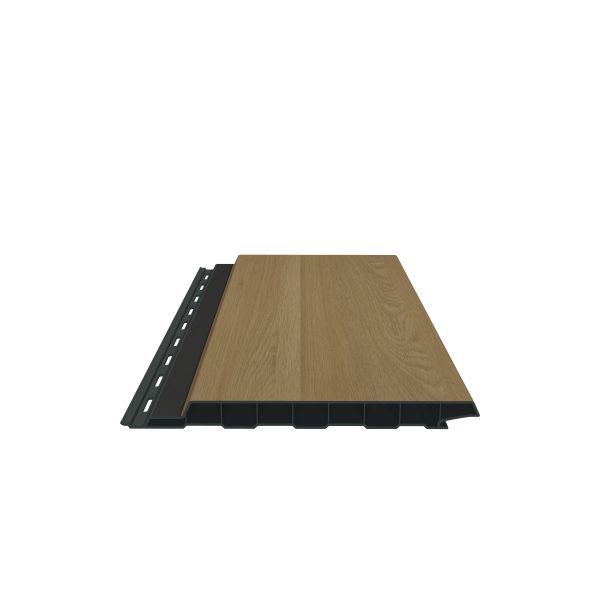 Fassadenprofil mit Schattenfuge, foliert 17x180 mm, Länge 6,0 m – Bild 3