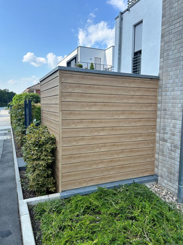 Doppelprofil mit Schattenfuge, foliert 17x200 mm, Länge 6,0 m, honey oak Pflegeleicht aus langlebigem Fenster-PVC – Bild 4