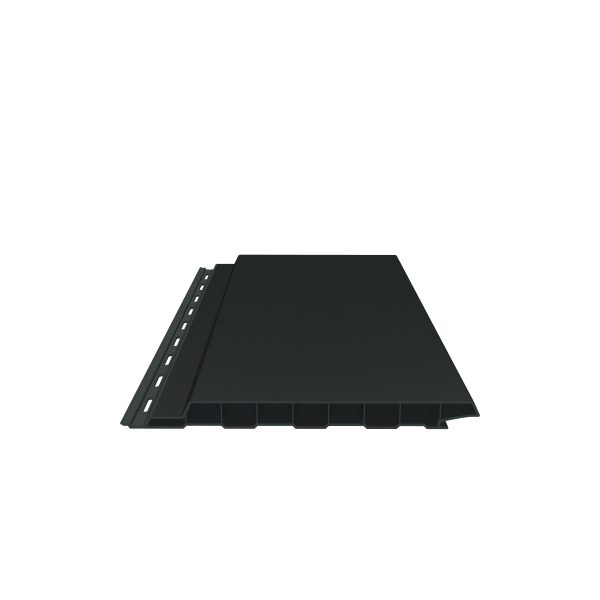 Fassadenprofil, foliert 17x180 mm, Länge 6,0 m, anthrazitgrau Pflegeleicht aus langlebigem Fenster-PVC