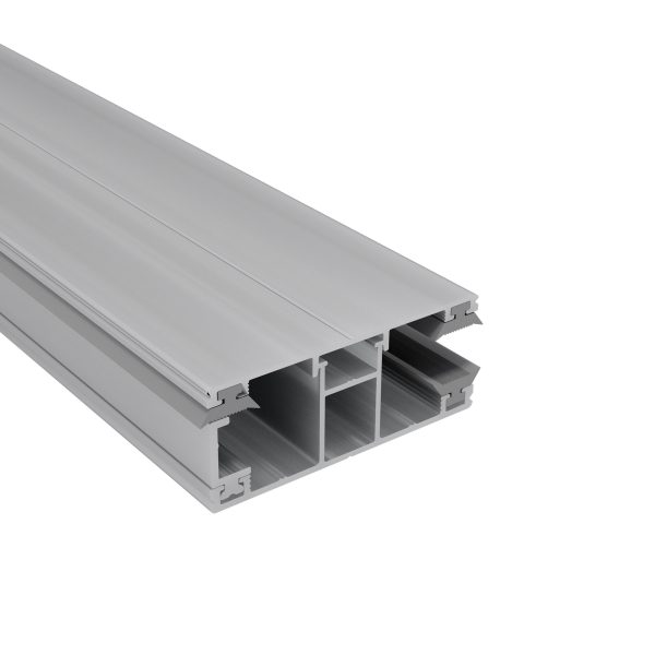 10 mm Alu-Komplettrandprofil | L= 7000 mm mit montierten Dichtungen !