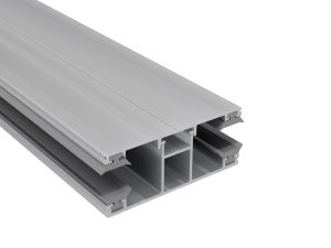 10 mm Alu-Komplettverbindungsprofil | L= 3000 mm mit montierten Dichtungen !