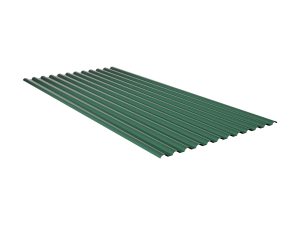1,2 mm Sintra, 77/18  - grün metallic aus PVC, 7000 x 900 mm