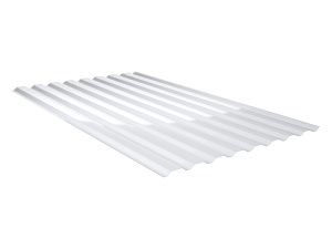 1,4 mm Lichtplatte W-20/1100, klar aus PVC - Wand, 8000 x 1130 mm