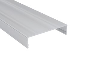 Alu-Klemmdeckel preßblank | L= 7000 mm VLF-DPW60  Profilbreite 60 mm !