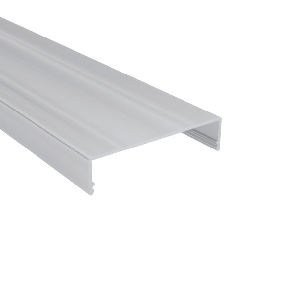 Alu-Klemmdeckel preßblank | L= 4000 mm VLF-DPW60  Profilbreite 60 mm !