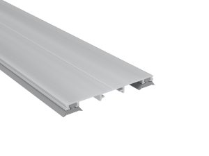 16 mm Alu-Mittelprofil, ohne Unterprofil | L= 3000 mm VLF-KPLV60, preßblank - mit montierten Dichtungen !