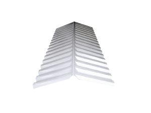 VLF-Firsthauben aus Polycarbonat passend zu VLF-76/18 PC Spundwand