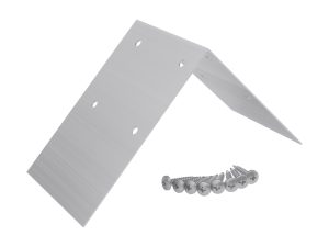 Alu-Firstprofilverbinder, Alu-Natur mit 8 Bohrungen, incl. 8 Schrauben