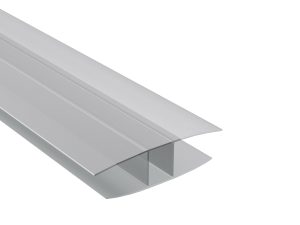 H-Profil aus Polycarbonat für 16 mm | 6000mm