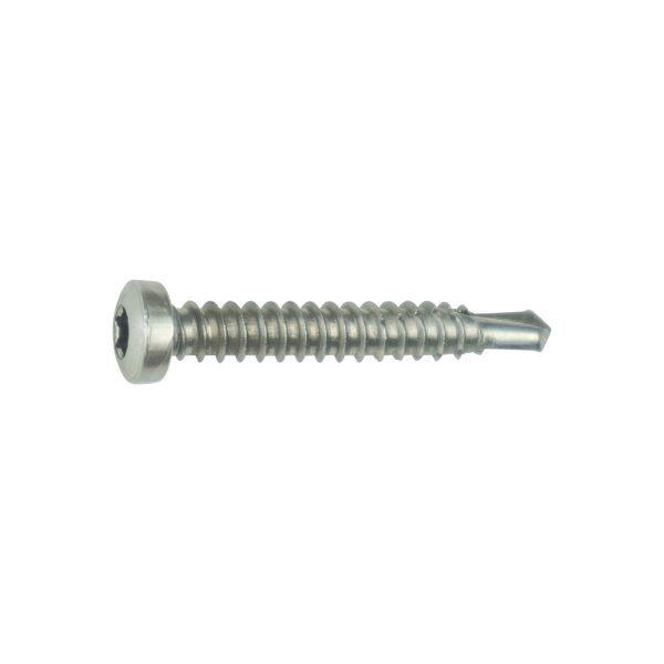 Bohrschrauben Linsenkopf, V2A, 4,8 x 32 mm für Befestigung von Alu-Unterprofilen