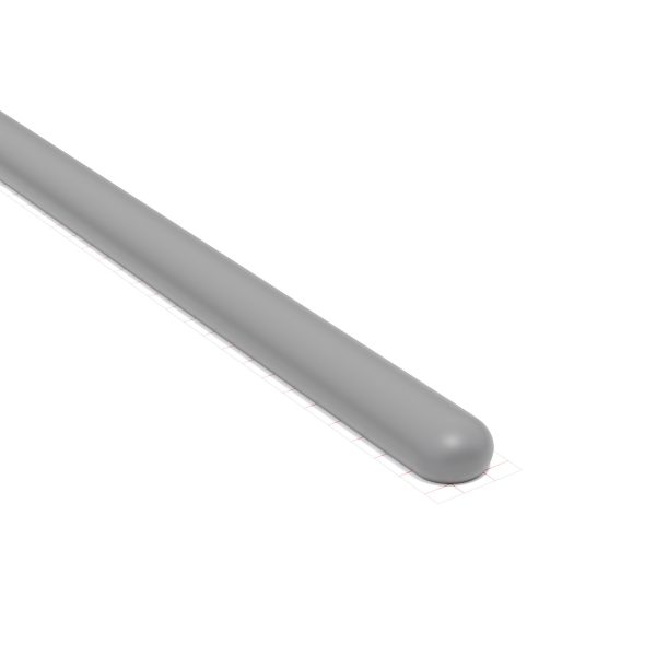 Runddichtung, grau | L= 7100 mm passend zu VLF-WA100