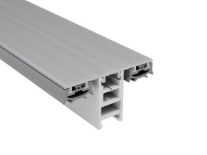 60 mm Mendiger Mittelprofil 16 mm | L= 7000 mm preßblank, mit 1 PVC Adapter !