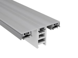 70 mm Mendiger Mittelprofil 16 mm | L= 3000 mm pressblank, mit 1 PVC Adapter !