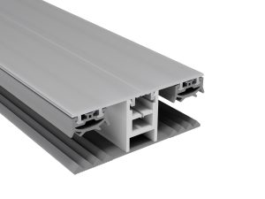 16 mm Mendiger Alu/Auflageband Mittelprofil | L=7000mm 70 mm, pressblank, thermisch getrennt