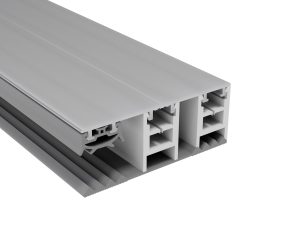 16 mm Mendiger Alu/Auflageband Randprofil | L=7000mm 70 mm pressblank, thermisch getrennt