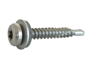 Edelstahlschrauben, selbstbohrend 4,8 x 32 mm EPDM 12, a´100 Stück
